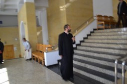 Octavian Balan, sustinut de preoti la Curtea de Apel (1)