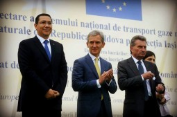 Victor Ponta si Iurie Leanca, pe Arena Nationala (2)